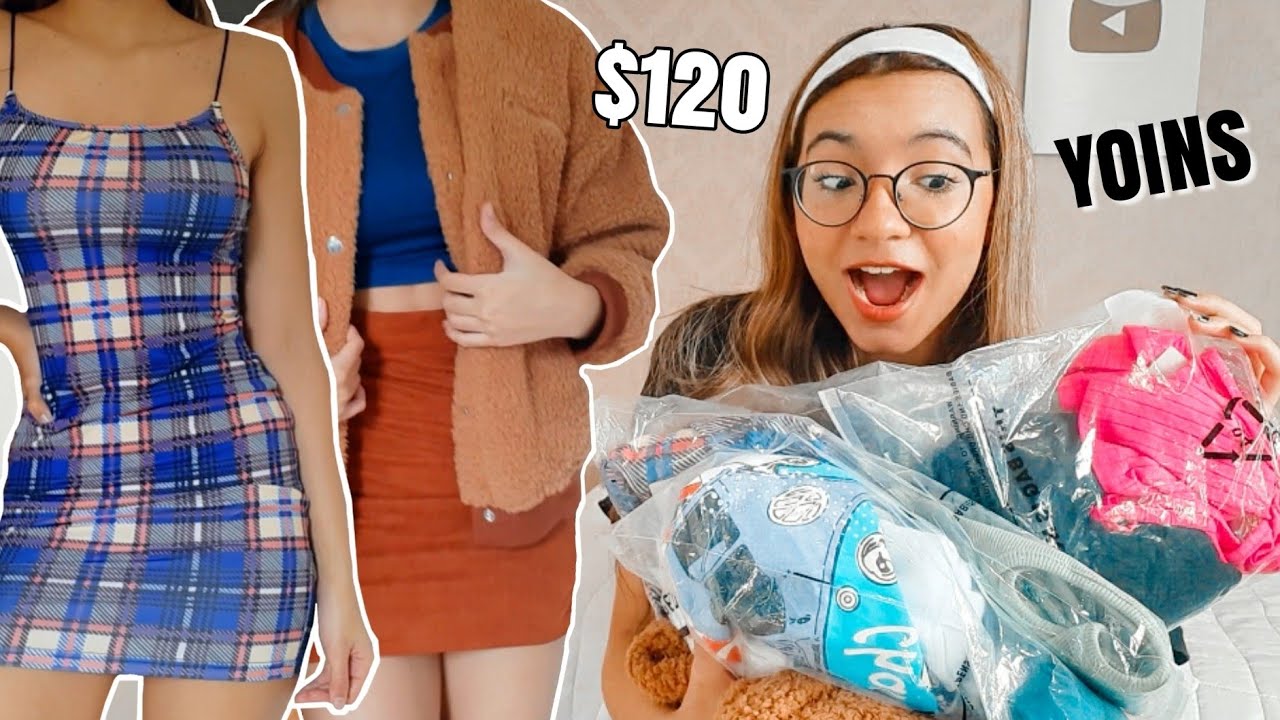 RECEBIDOS YOINS *o melhor* // try on haul 🤎