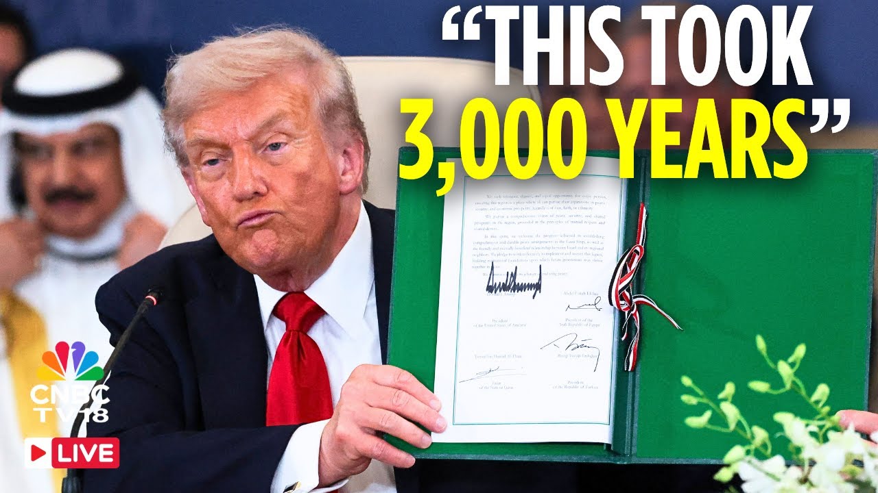 LIVE: President Trump and Regional Leaders Sign Gaza Peace Deal During Egypt Summit | Israel | N18G
