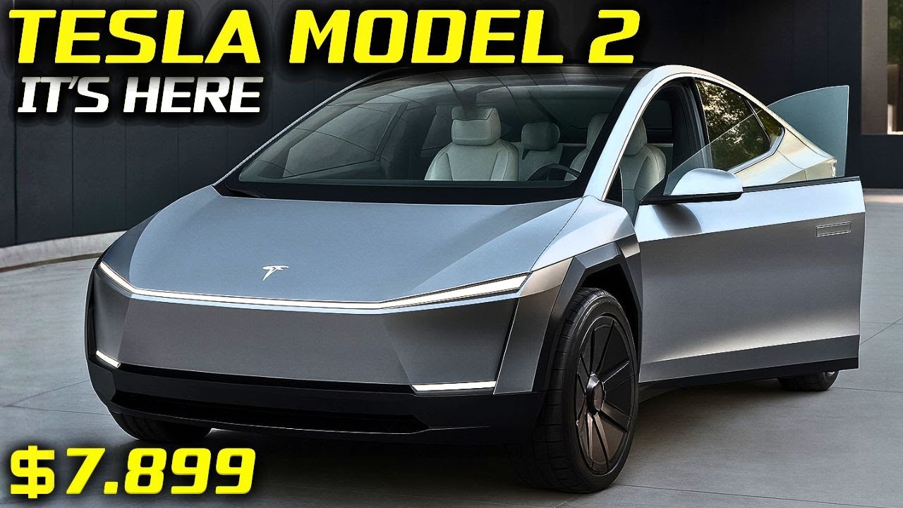 JUŻ JEST! Tesla Model 2 Senior Edition za 7899 dolar&oacute;w &ndash; 900 kW, 4:37 ładowania i benzyny &ndash; samoc...