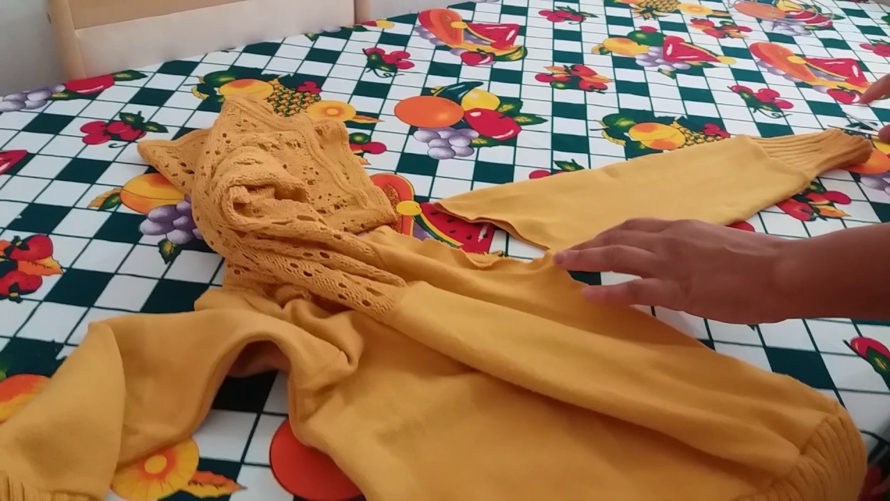 Roupas pra cachorro fácil  e rapido feito de blusa velha