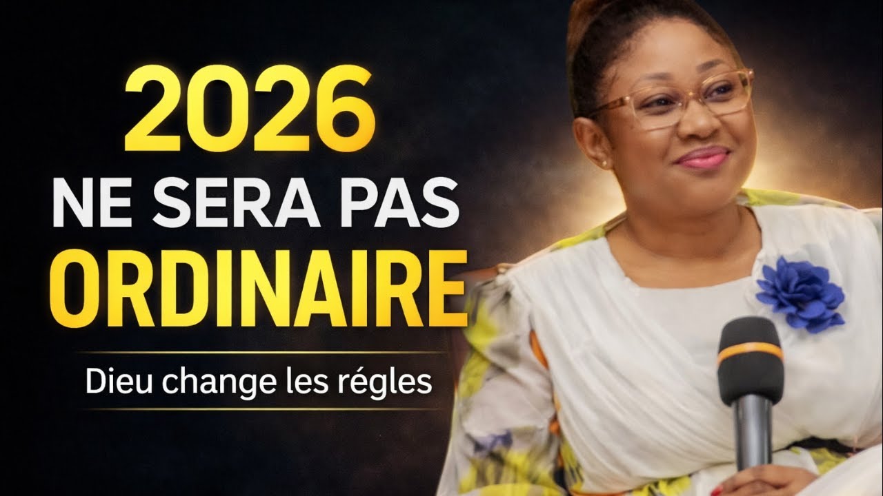 2026 Ne Sera Pas Ordinaire : Entre dans une Saison de Profondeur et de Grandeur. Joëlle Kabasele