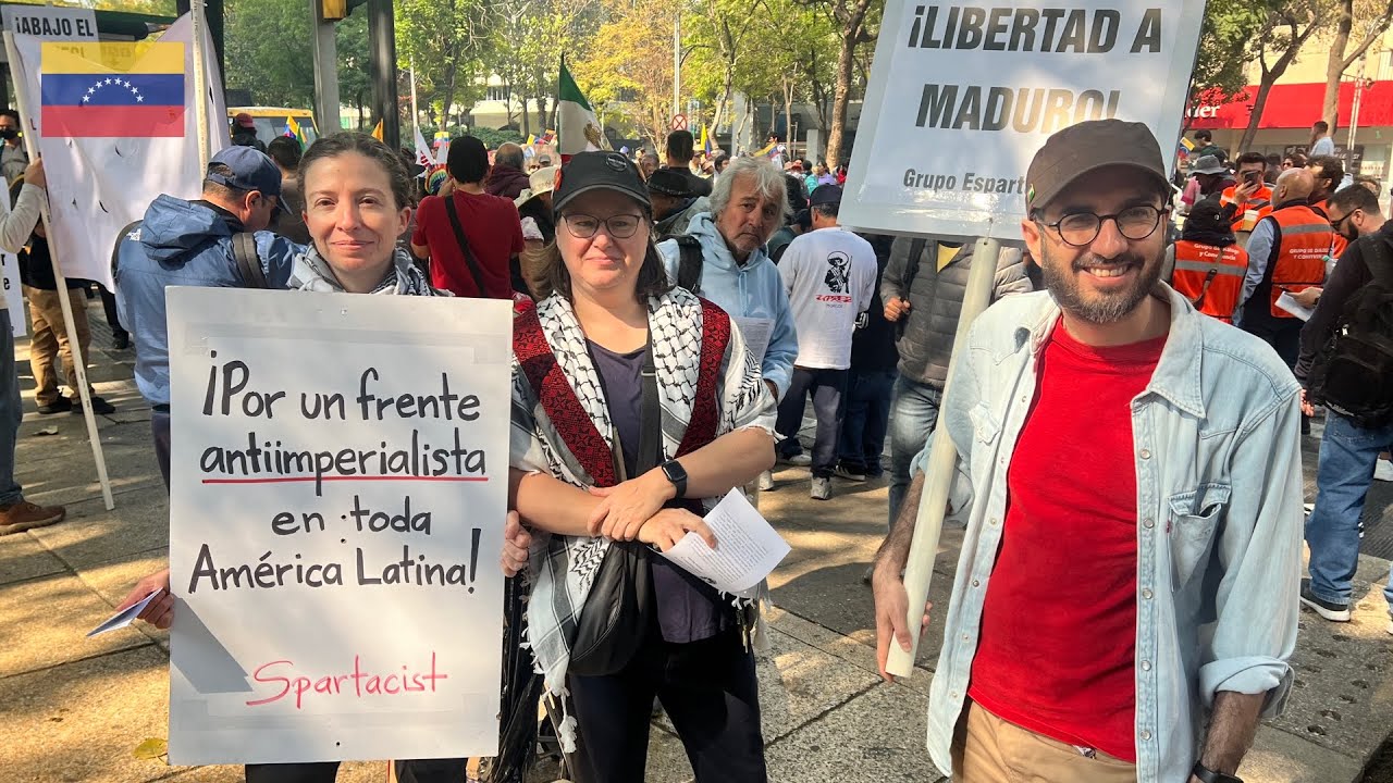 Marcha en defensa de la soberanía de América Latina