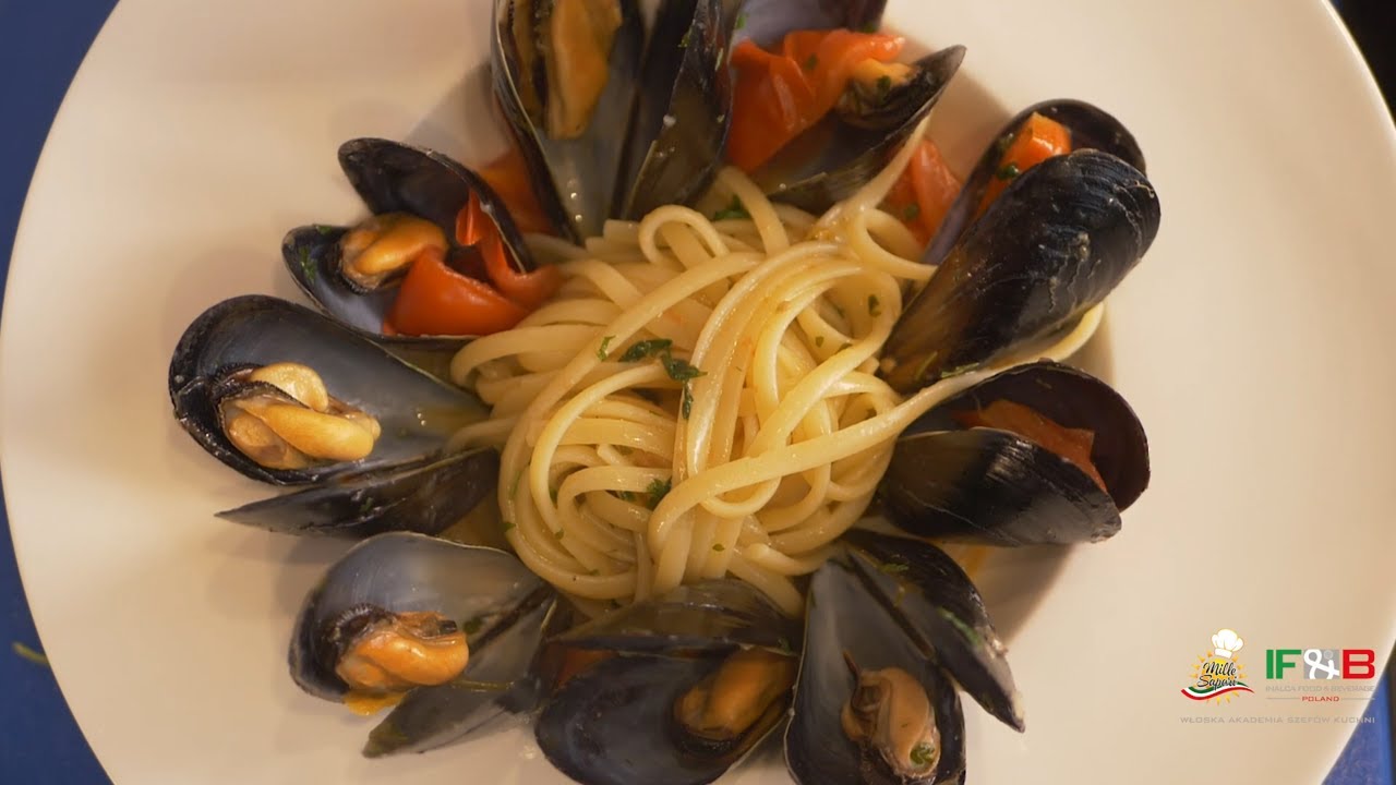 Linguine z mulami | Włoska Akademia Szefów Kuchni