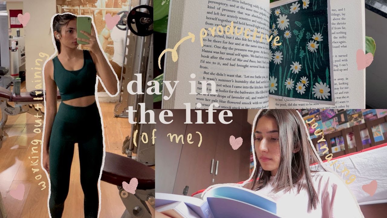 being productive at home (working out, singing and weekend vlogs)