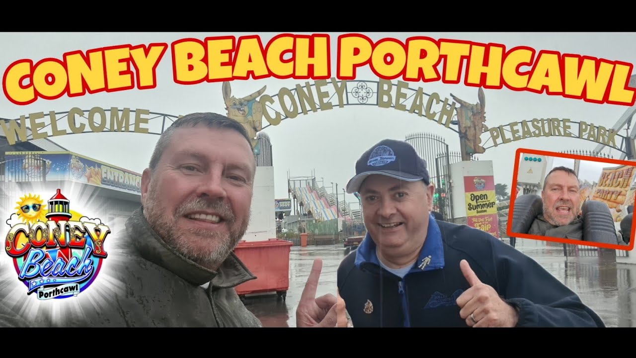 CONEY BEACH PLEASURE PARK PORTHCAWL 2023