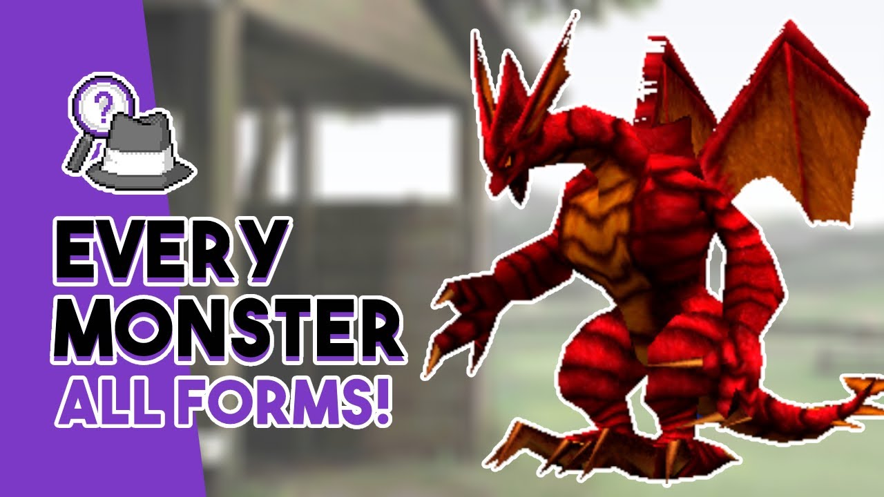 Every Monster in Monster Rancher DX! | ALL FORMS!