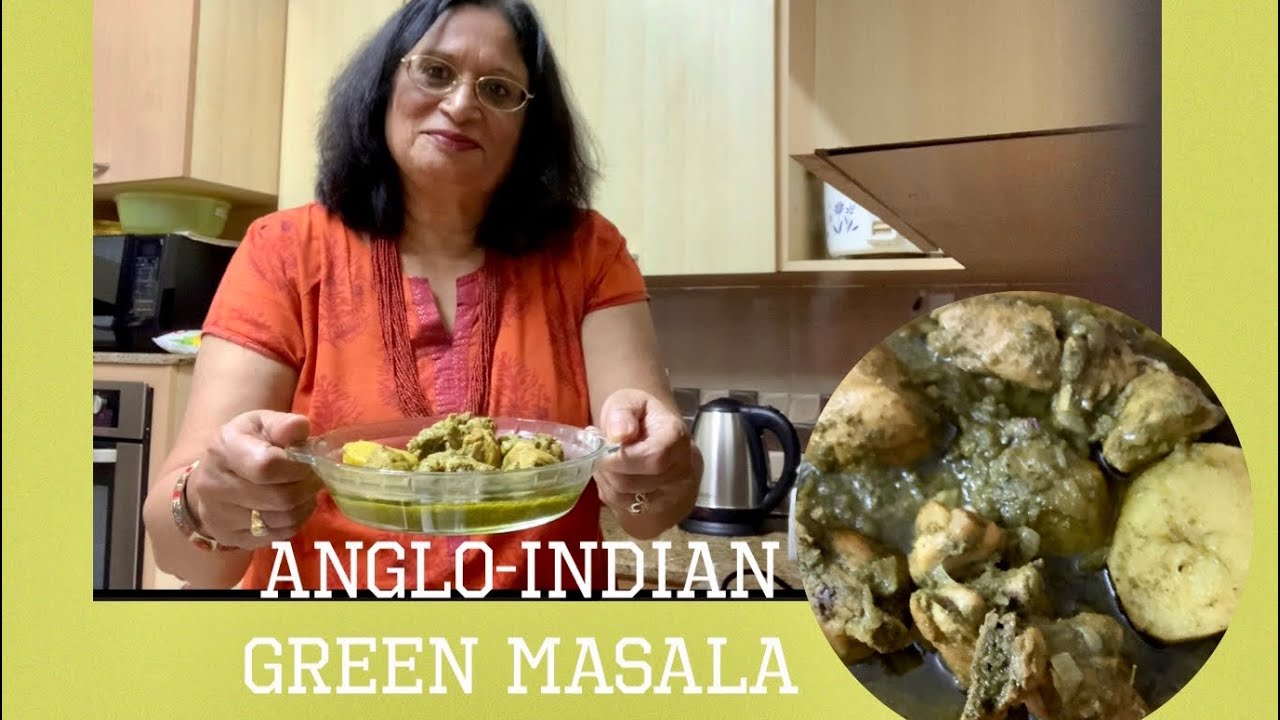 GREEN MASALA CHICKEN CURRY, GREEN MASALA CHICKEN, GREEN CURRY CHICKEN, GREEN CHICKEN CURRY RECIPE