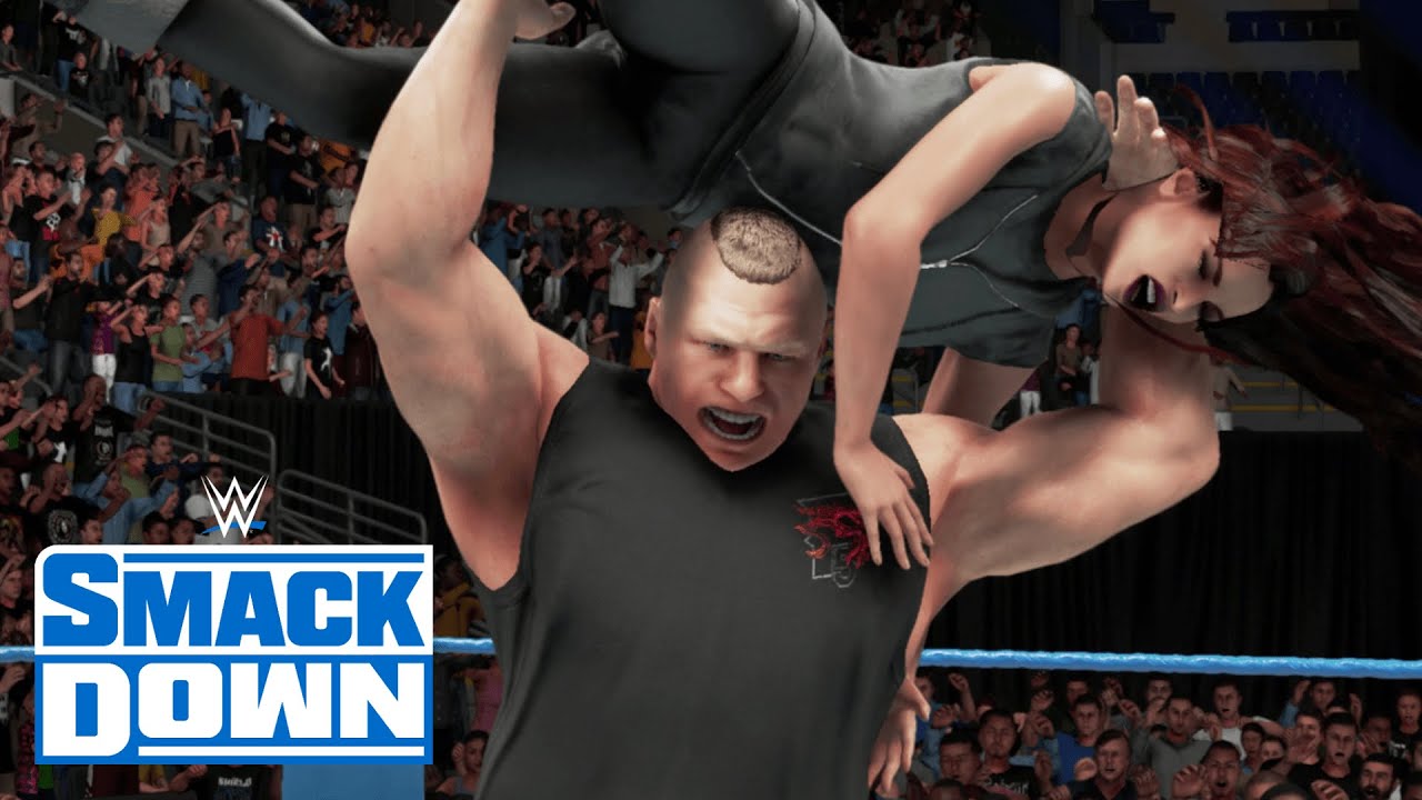 Brock Lesnar is UNLEASHED! | SmackDown Ep.8 | WWE 2K Universe Mode | Delzinski