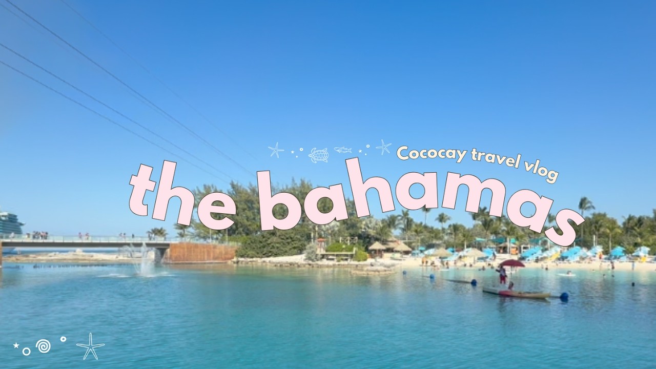 COCOCAY island vlog 🐚 | bahamas travel diary
