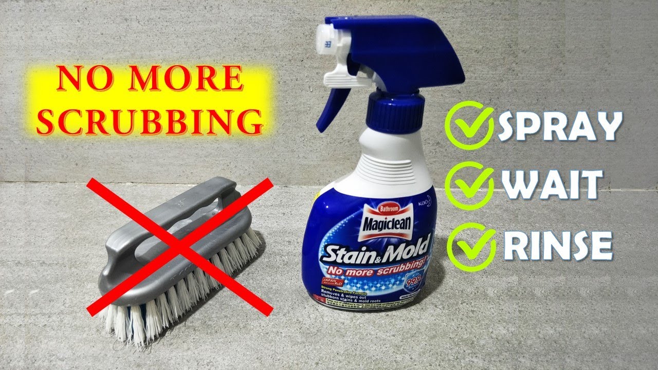 【Japan Product Honest Review】Magiclean Stain & Mold | No scrubbing??? Let magic happen ~