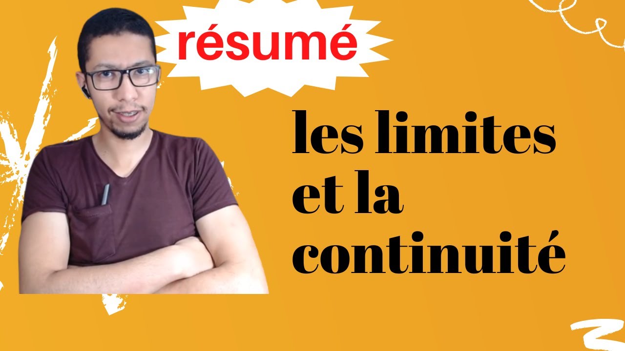 résumé les limites et la continuité | 2 bac sm | partie 2