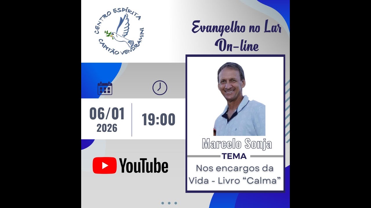 Evangelho Online - Marcelo Sonja - Nos encargos da vida - Livro Calma
