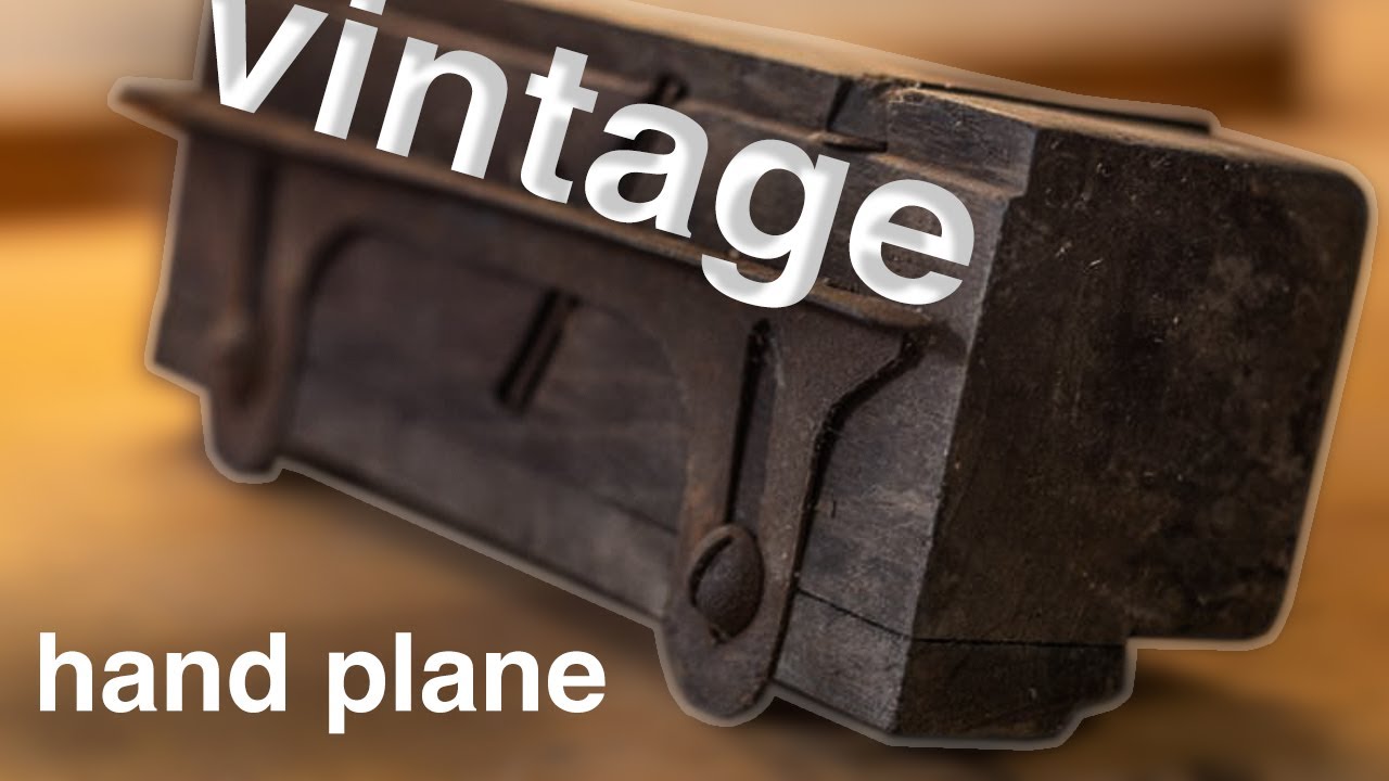 Vintage panel raising plane restoration/ Odnawianie starego struga płytnika