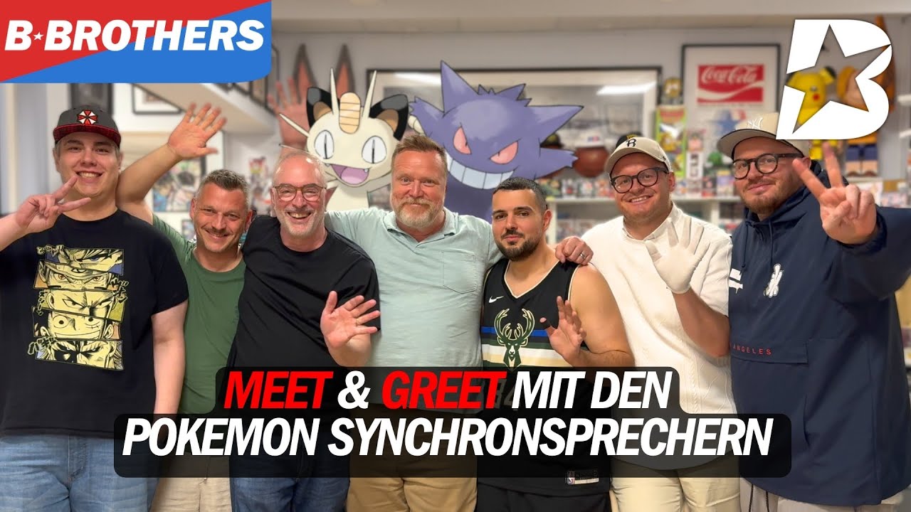 Meet & Greet mit den Pokemon Synchronsprechern - B-Brothers Instore Event