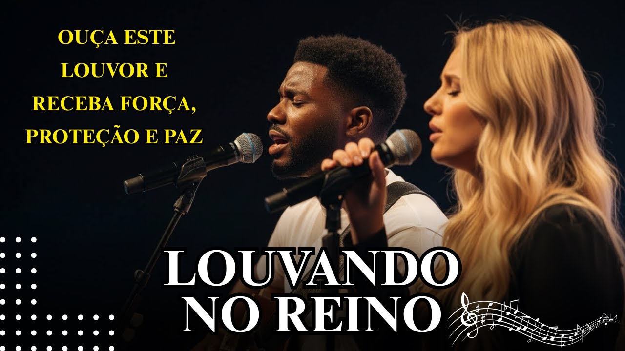LOUVANDO NO REINO:OUÇA ESTE LOUVOR NA ANGÚSTIA E SINTA DEUS TE RESPONDER