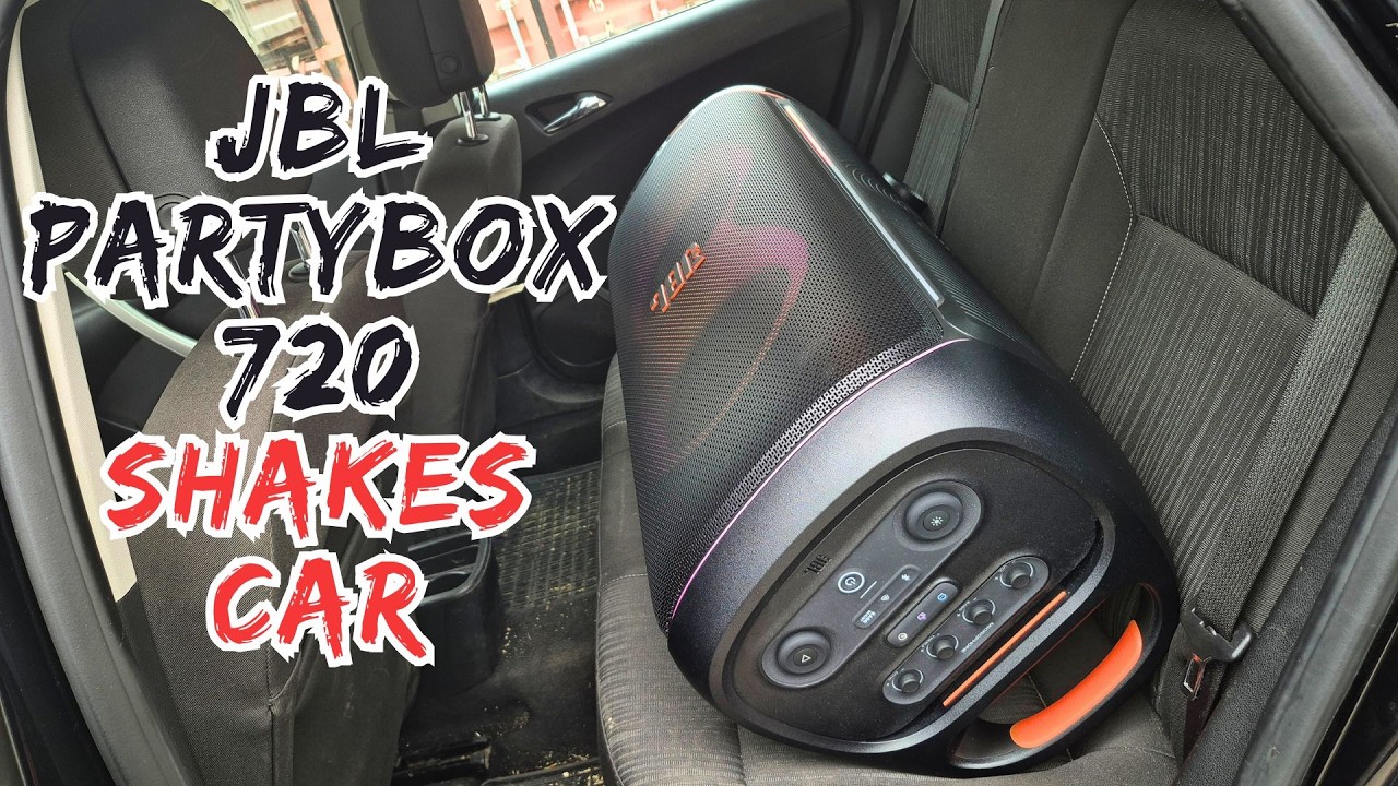 JBL Partybox 720 против CAR (тест BASS + MAX VOLUME)