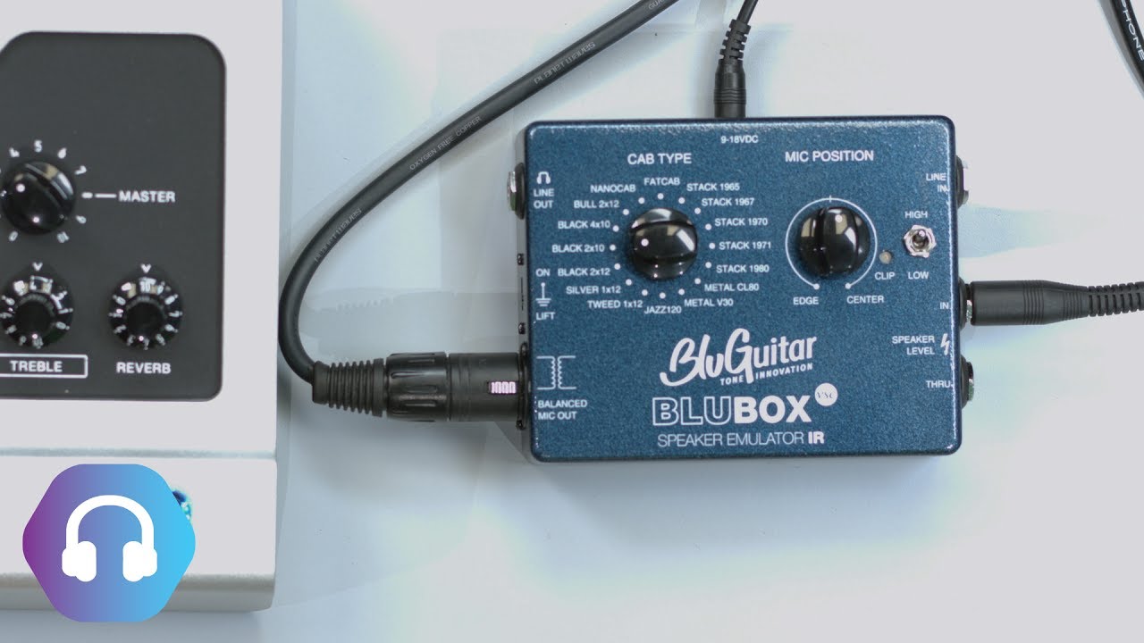 BluGuitar BluBox Speaker Emulator - Presented by Thomas Blug!