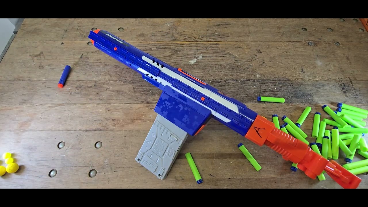 NERF RAMPAGE GUN 