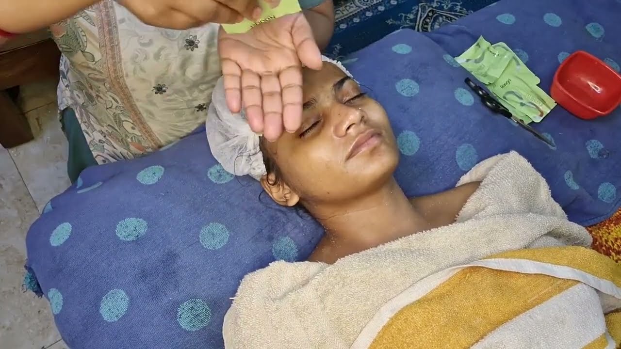 Raaga Professional Express Facial Kit Review and Full Demo at Home 🏠This Facial Kit oily skin #viral