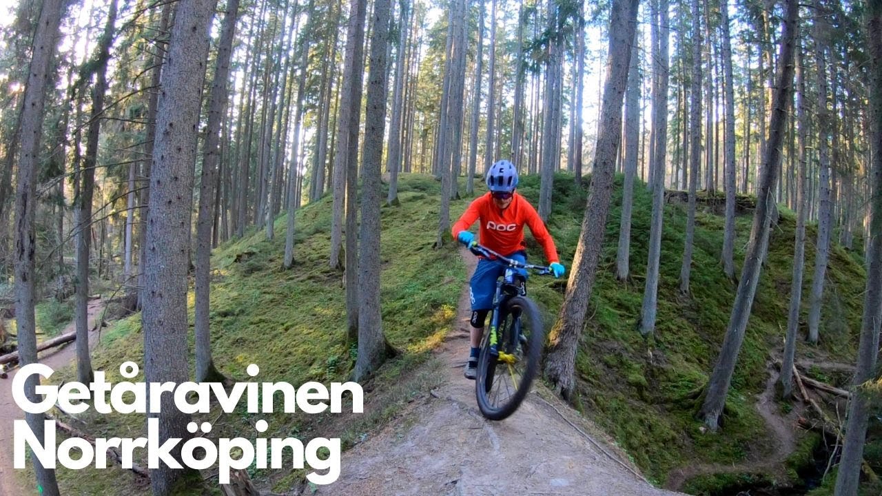 Trails in Getåravinen.