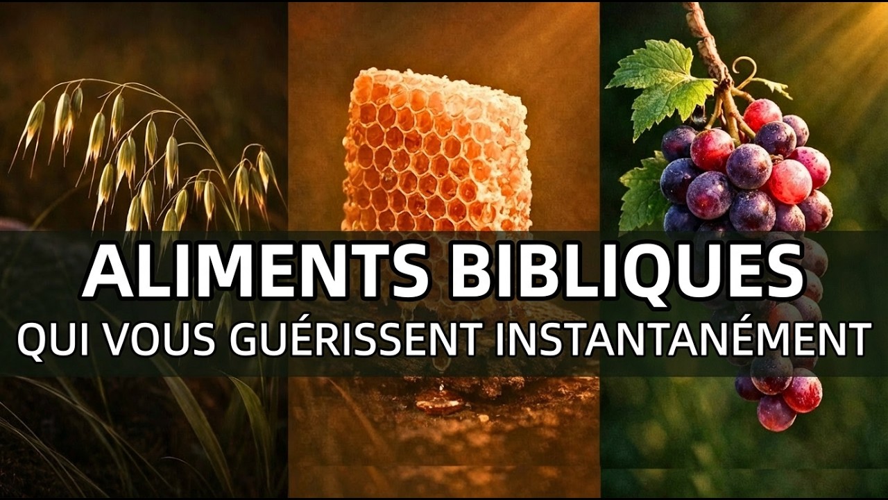 20 super-aliments bibliques qui vous gu&eacute;riront instantan&eacute;ment