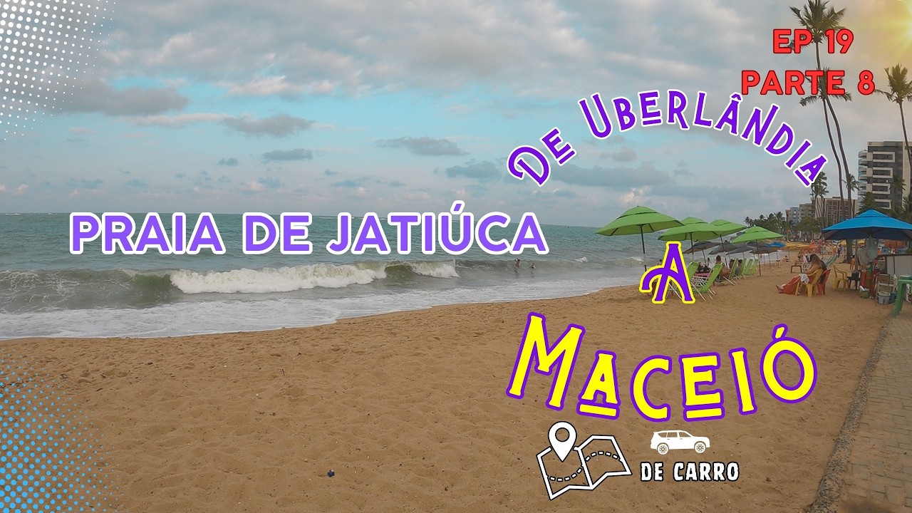 CALÇADÃO da PRAIA de JATIÚCA: NOSSO ÚLTIMO DIA EM MACEIÓ - Parte 8