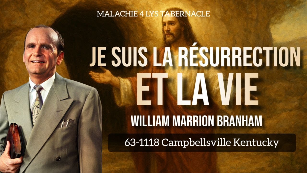63-1118 Je suis la Résurrection et la Vie | William Marrion Branham