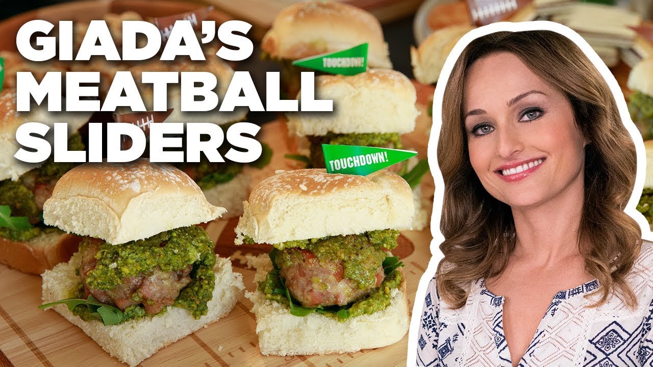 Mortadella Meatball Sliders with Giada De Laurentiis | Giada Entertains | Food Network
