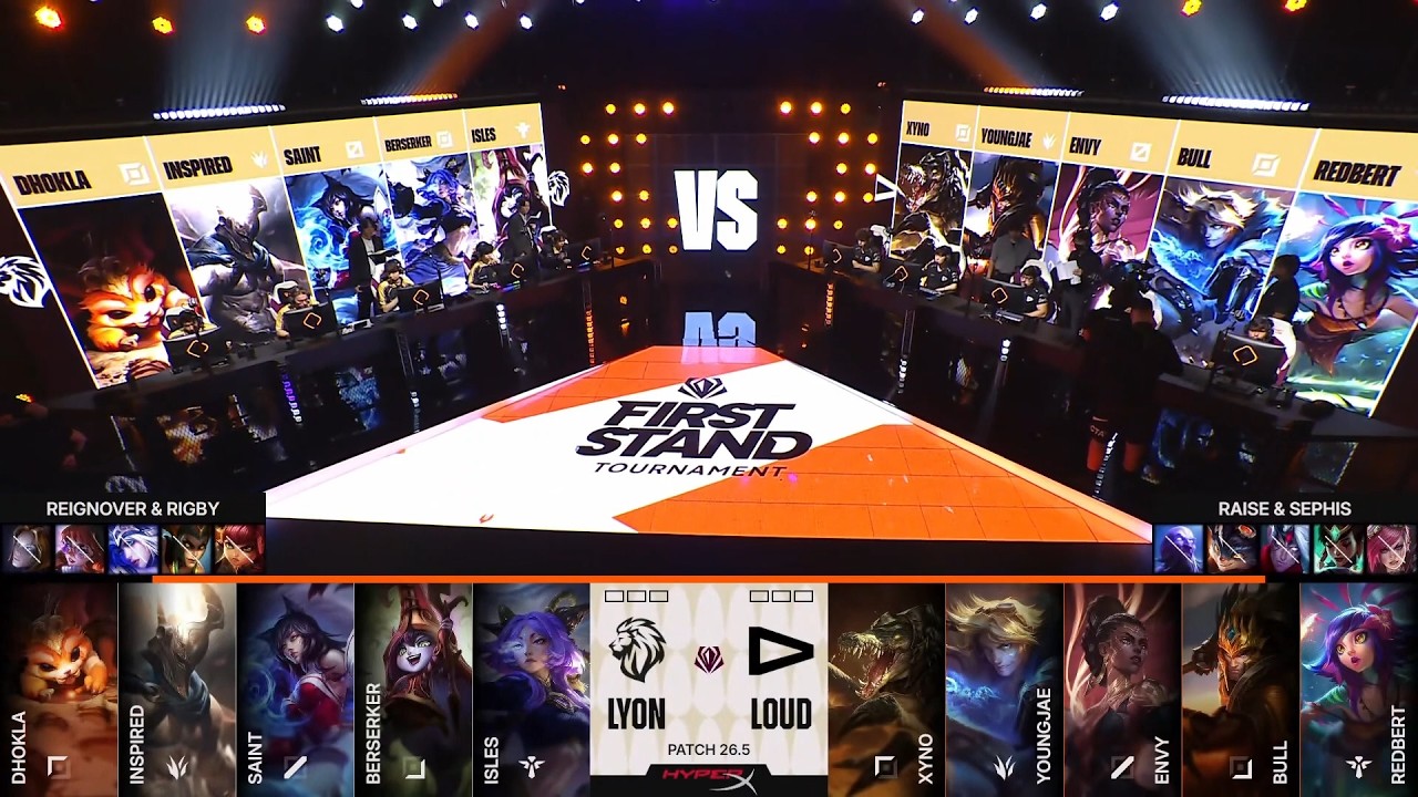 【2026全球先鋒賽】B組 LYON vs LOUD #1