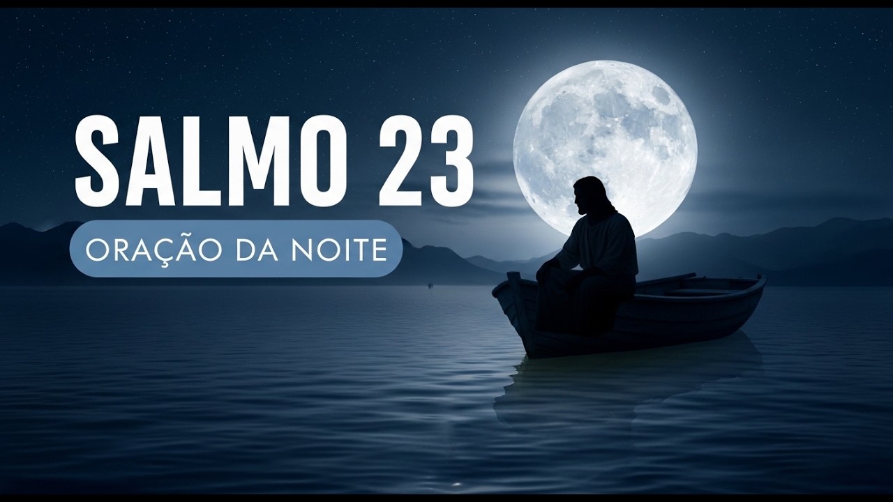 DESCANSO EM DEUS | Salmo 23 | Oração  da noite