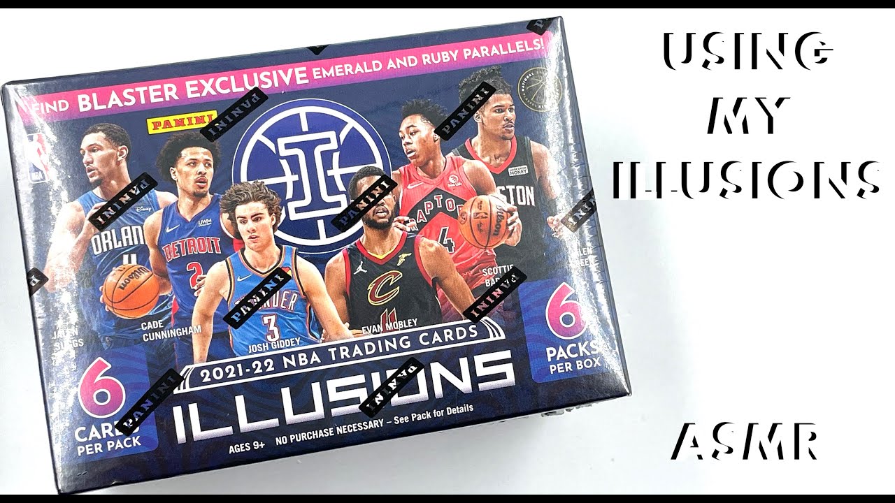 2021-22 Panini Illusions Basketball Cards Blaster Box ASMR Opening