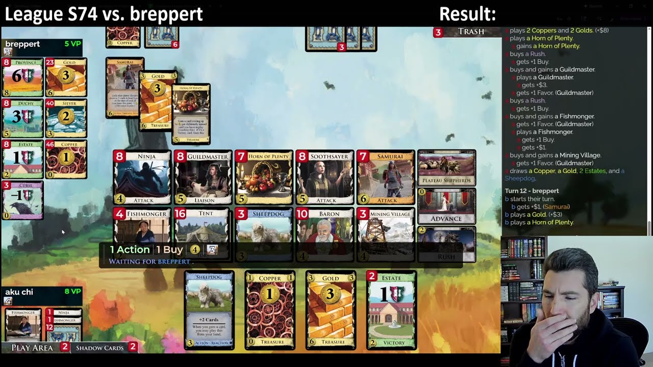 Dominion League S74 vs. breppert