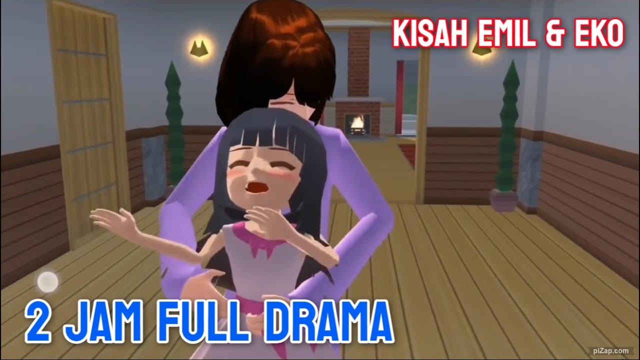 2 Jam Full Kisah Lucu Emil dan Eko | Drama Sakura School Simulator Part 10