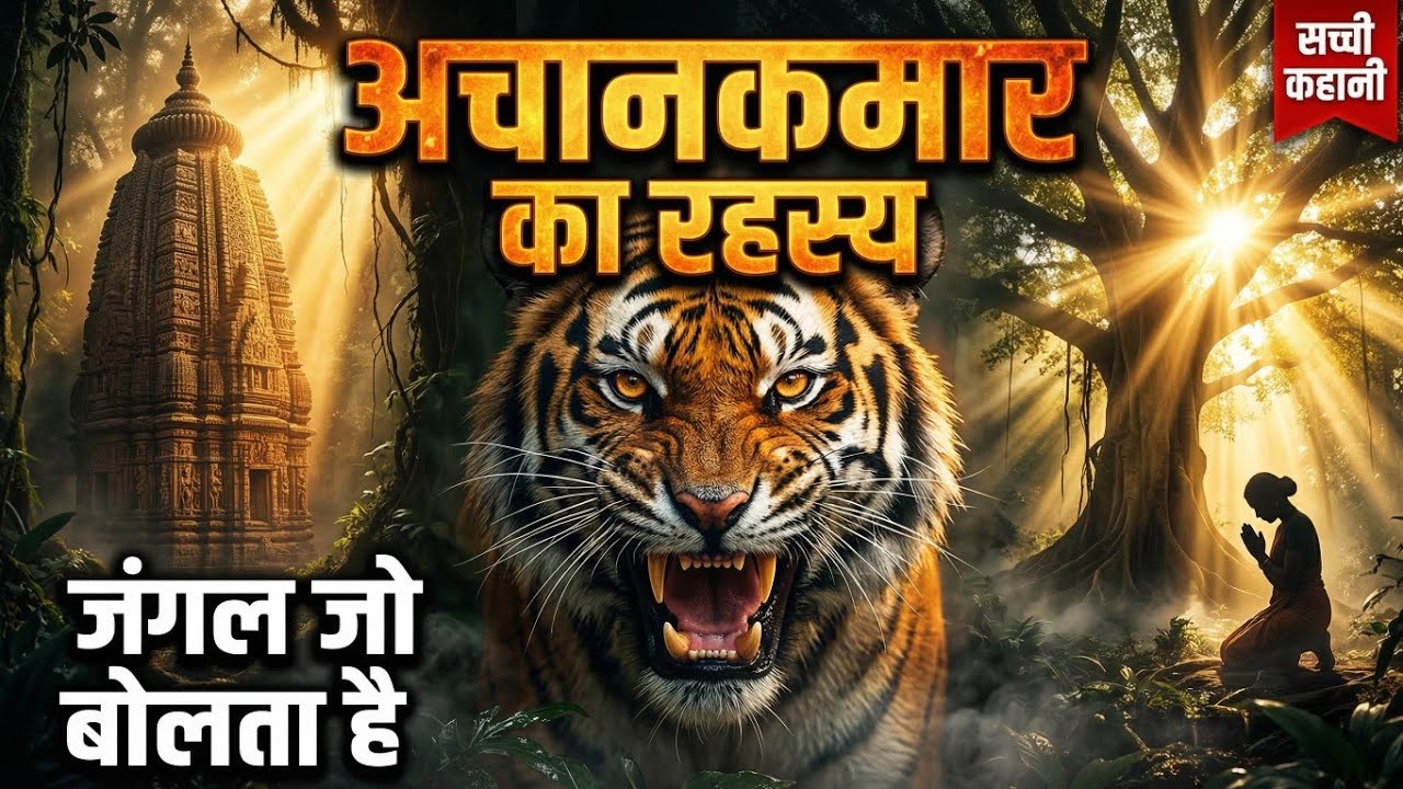 जहाँ बाघ, मंदिर और जीवित देवता एक साथ हैं — अचानकमार अमरकंटक का अनसुना सच 🔱🐯