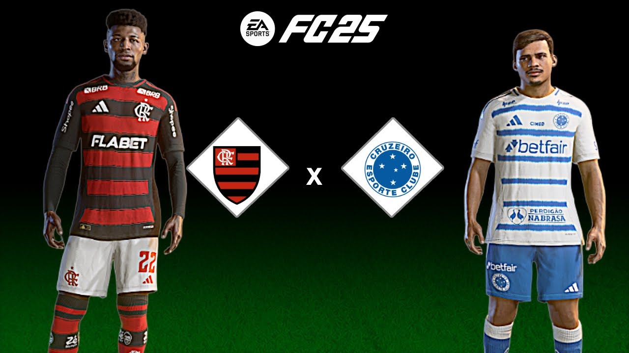 FIFA 25 - Flamengo vs Cruzeiro | Gameplay PS5  [4K 60FPS] Brasileirão 2025