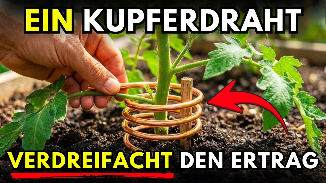 Ein Kupferdraht. Mehr Ertrag — warum darüber niemand spricht