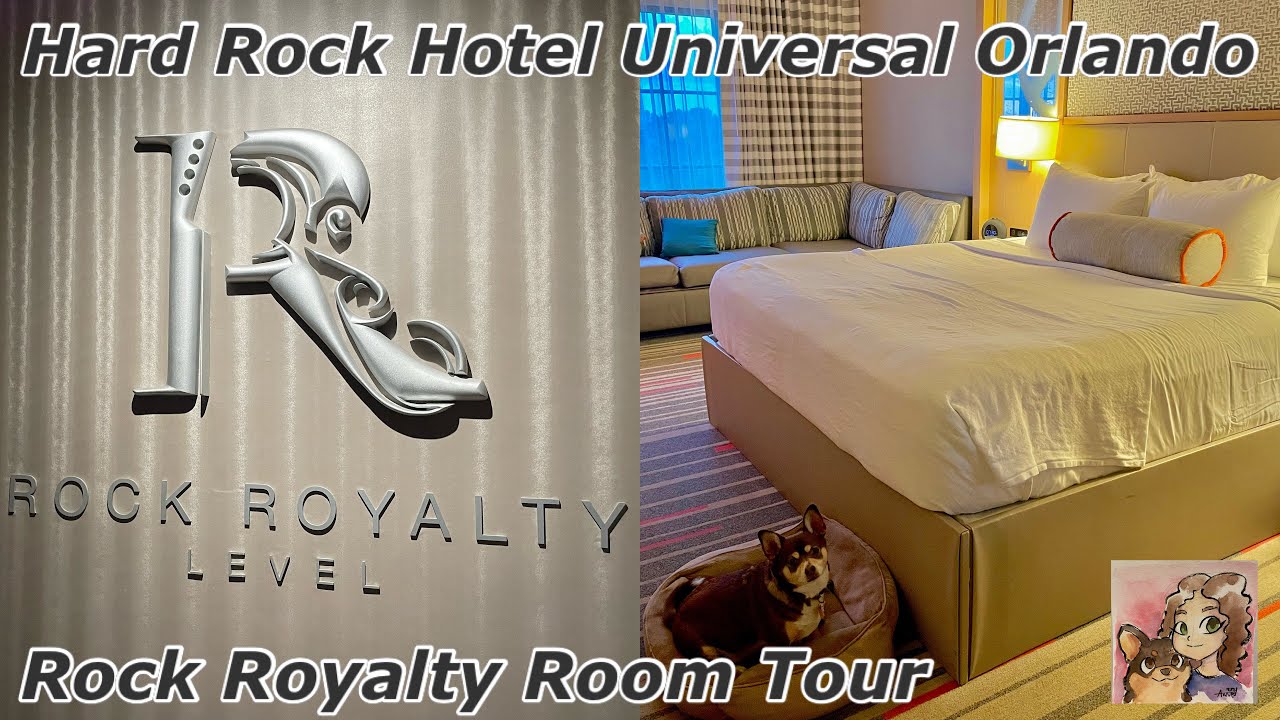 Hard Rock Hotel Universal Orlando | Rock Royalty Room Tour | We're Staying Club Level!