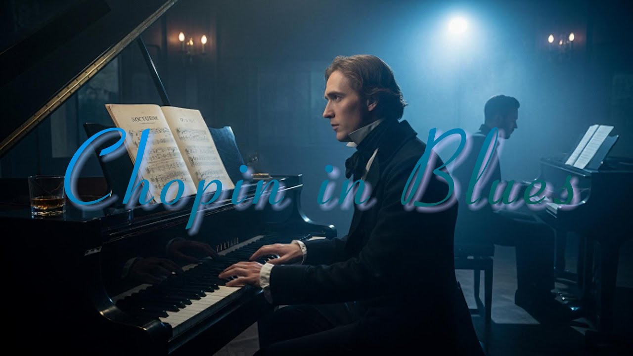 Classical Music for Relax 🎹 Chopin Nocturne in Blues🌃A Love NEVER Told💔Piano Music