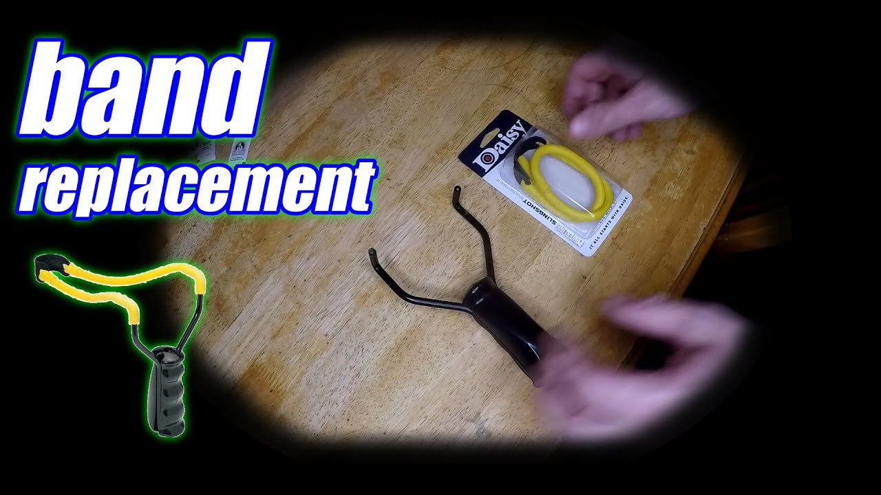 Replacing the Band on a Daisy Slingshot - F16 B52
