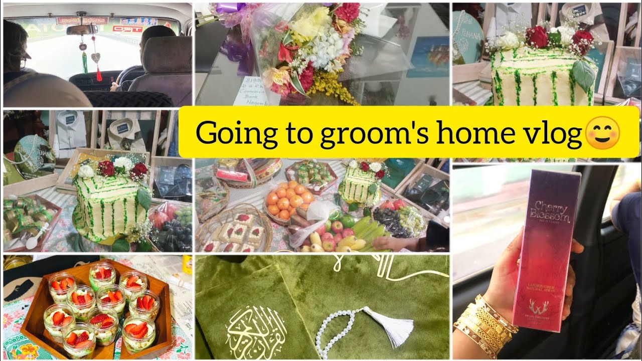 Infy's Diary ~37th page #diml #vlog #going to #groom's #home 🥰