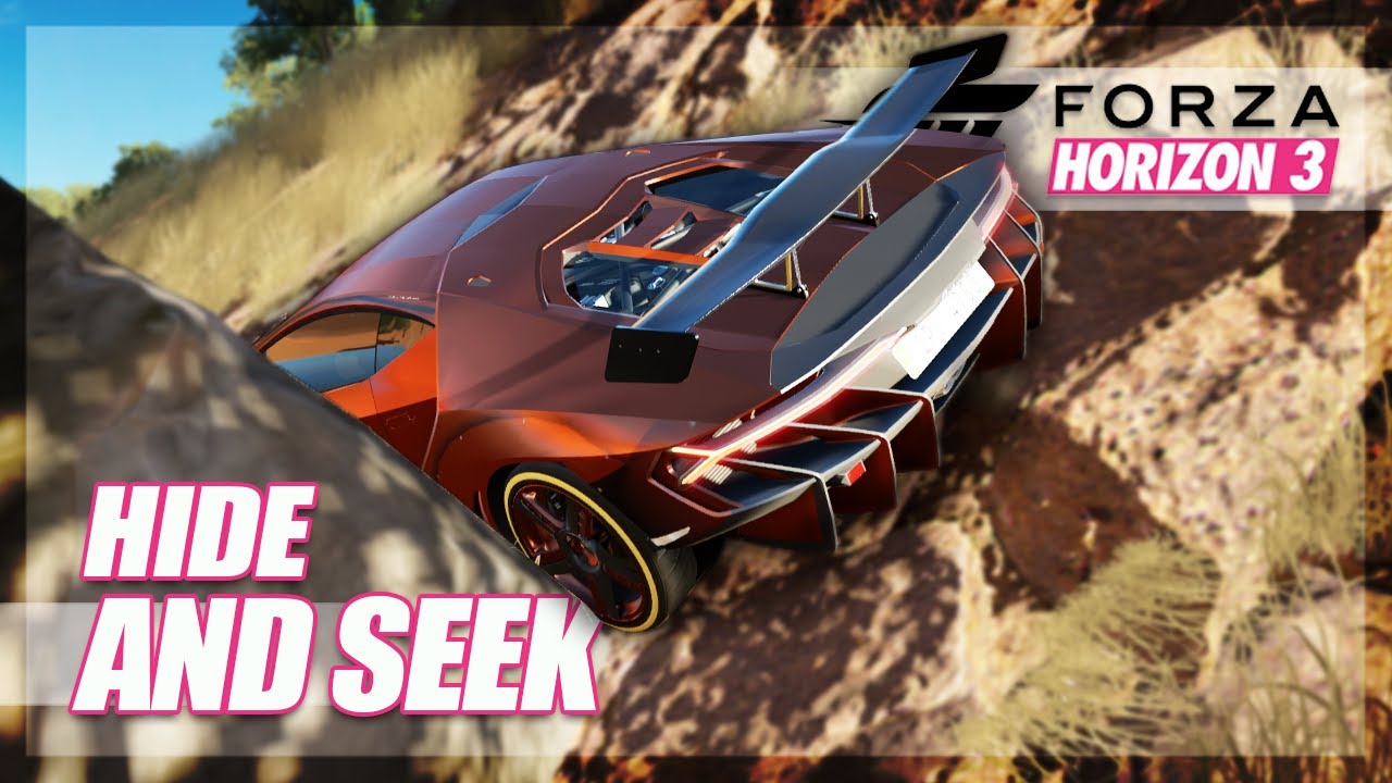 Forza Horizon 3 — Прятки (мини-игры и случайное развлечение)