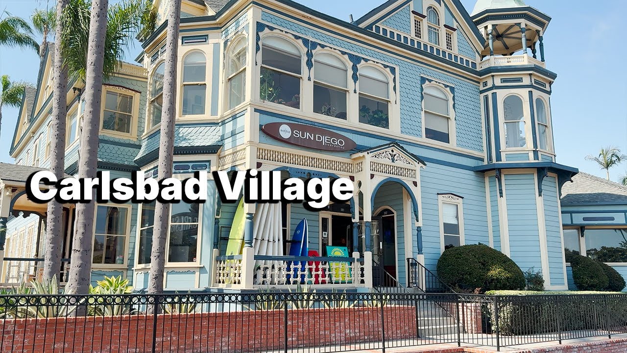 What Happens When You Spend a Day in Carlsbad Village [4K] | Coastal Charm & Local Life