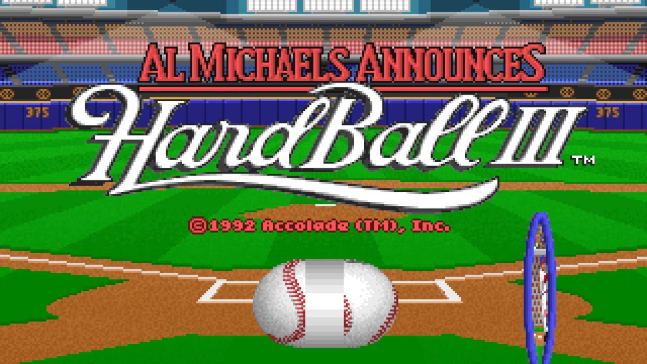 Hardball 3 (PC/DOS) 1992, Accolade, Mindspan