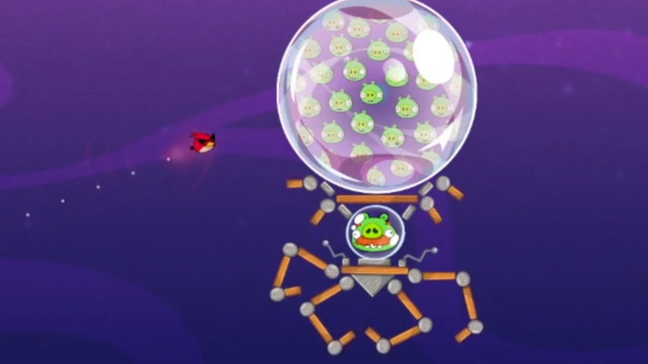 Angry Birds Space Unused Levels