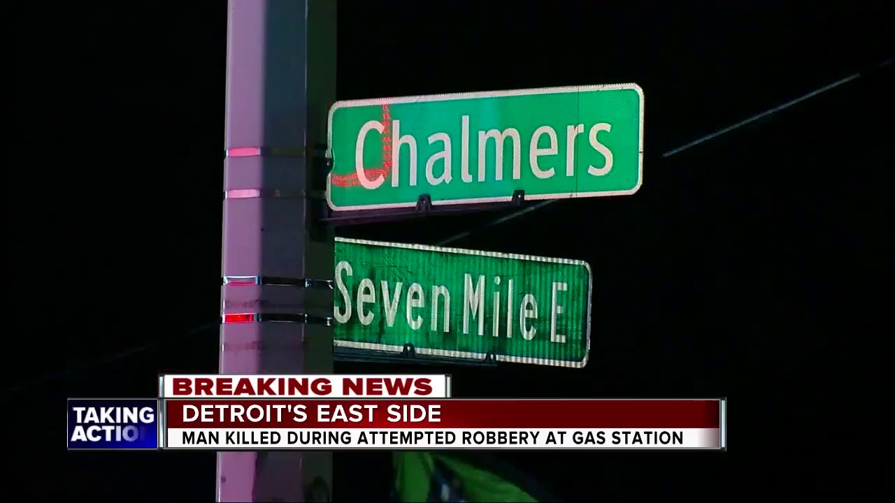 Man shot multiple times, killed at gas station on Detroit's east side