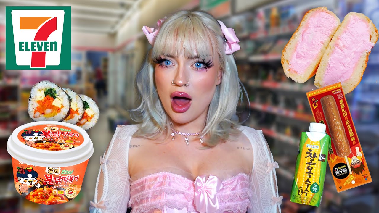 I went to a convenience store in Korea (7-Eleven)