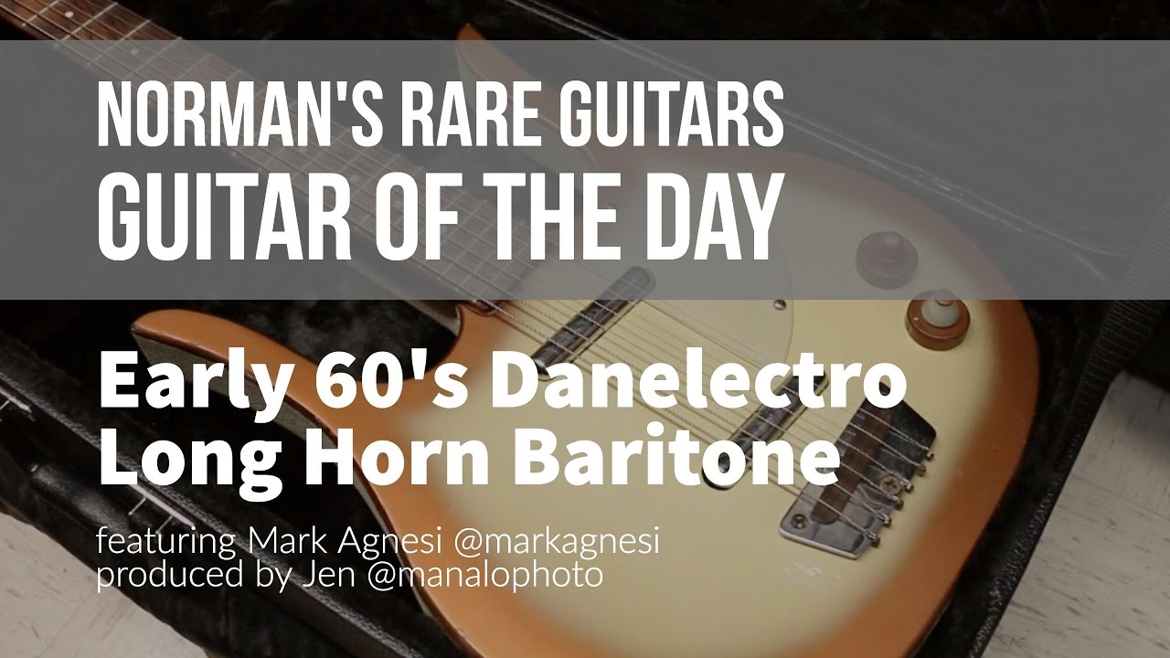 Early 60's Danelectro Long Horn Baritone | Guitar of the Day