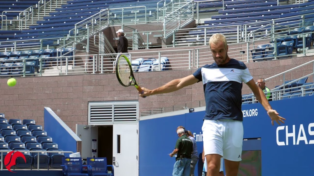 Richard Gasquet Backhand Slow Motion 2019
