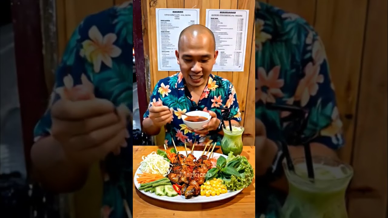 sate ular bakar