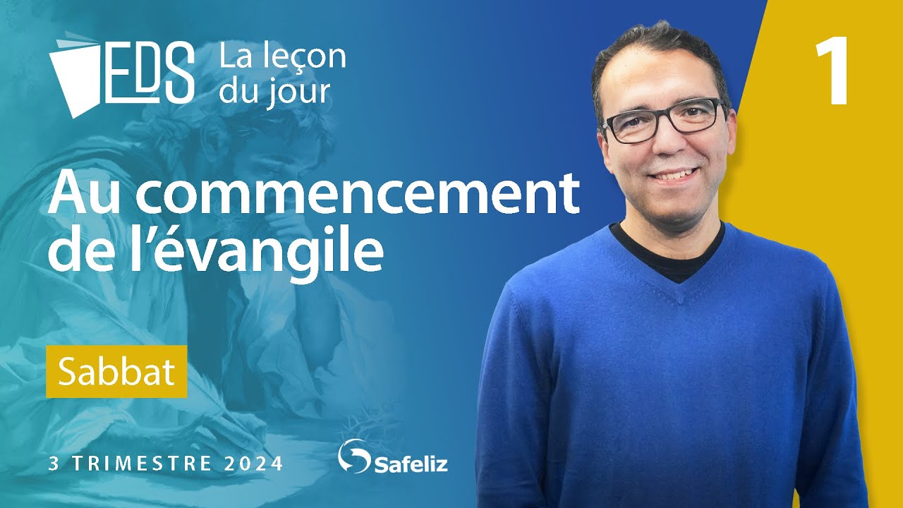Sabbat 29.06 | Au commencement de l'évangile I L'EDS Leçon 1 | 3 TRI 2024 | Rickson Nobre
